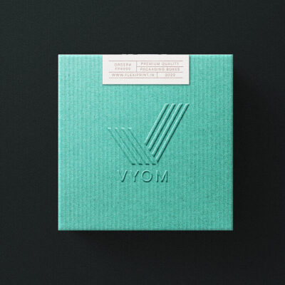 Custom Embossed Packaging Box Printing in Dubai