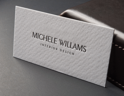 Textured Business Cards