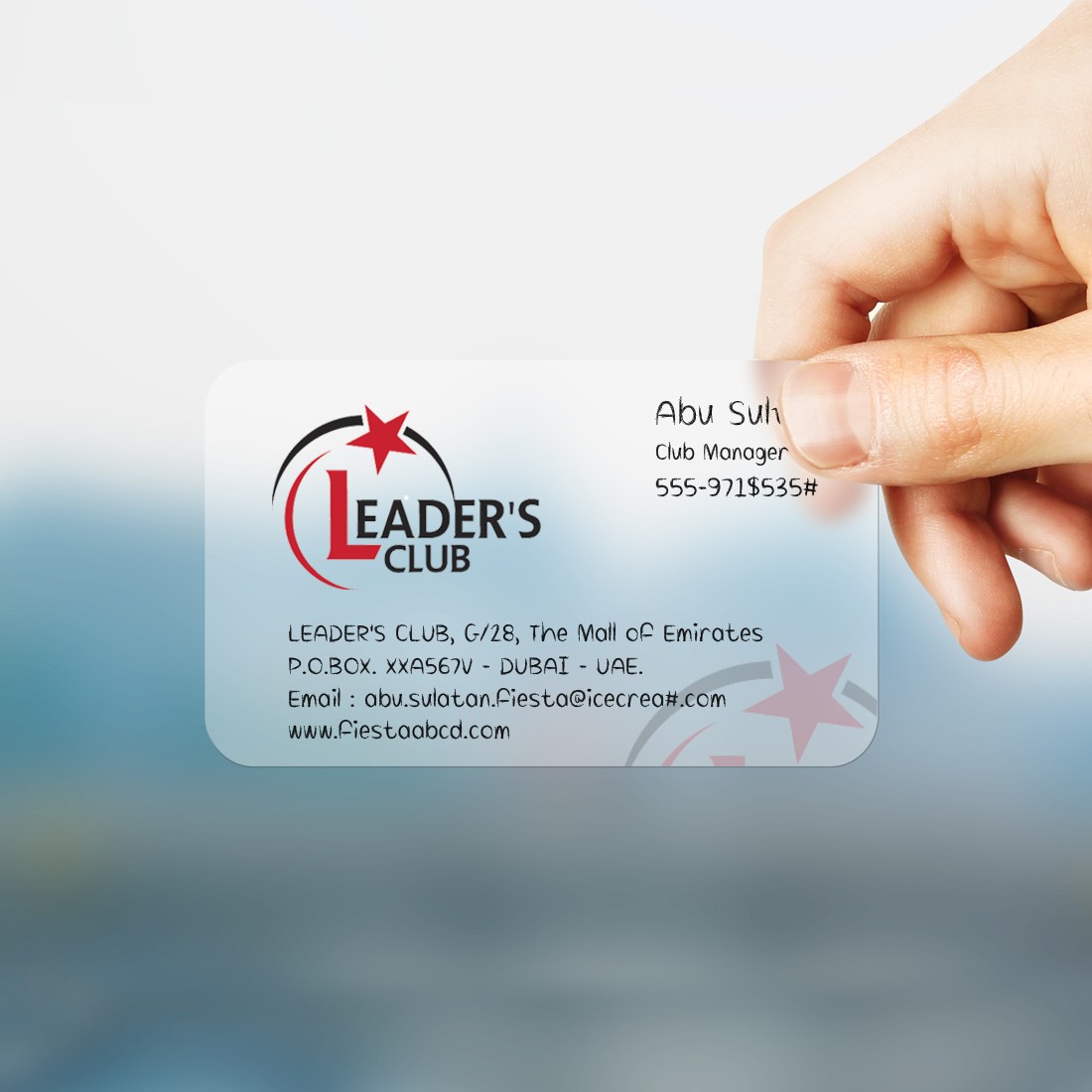 PVC Business Cards