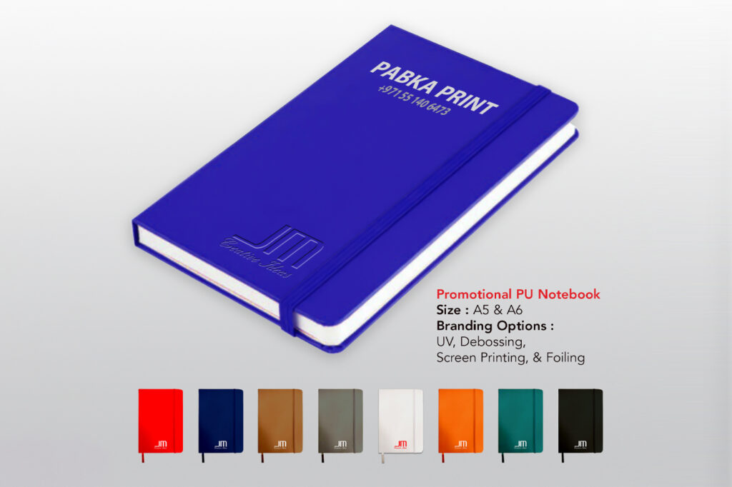 notebook blue