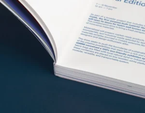 Custom Perfect Binding Book Printing and Softcover Finishing Services in Dubai