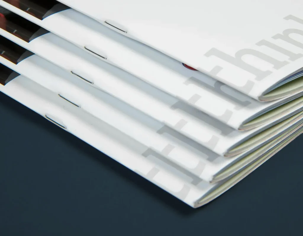 Custom Saddle Stitch Book Printing and Stapled Booklet Services in Dubai